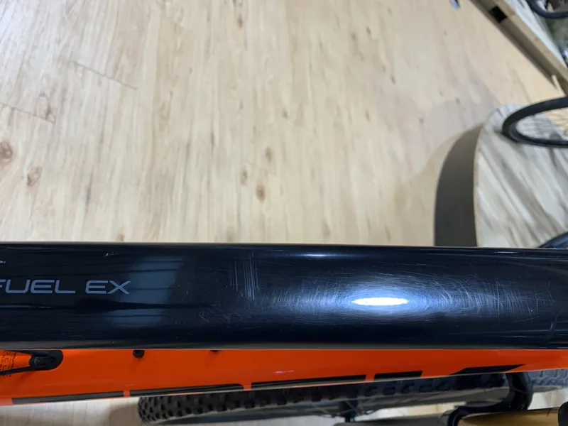 Trek Top Fuel 9.9 EX DEMO Mountain Bike 2019 M/L Orange/Black-2